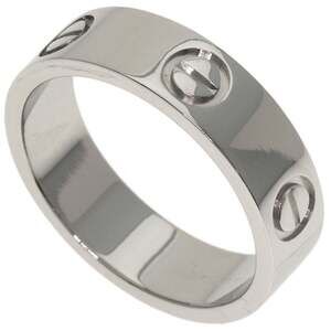 CARTIER Silver Love Ring #54